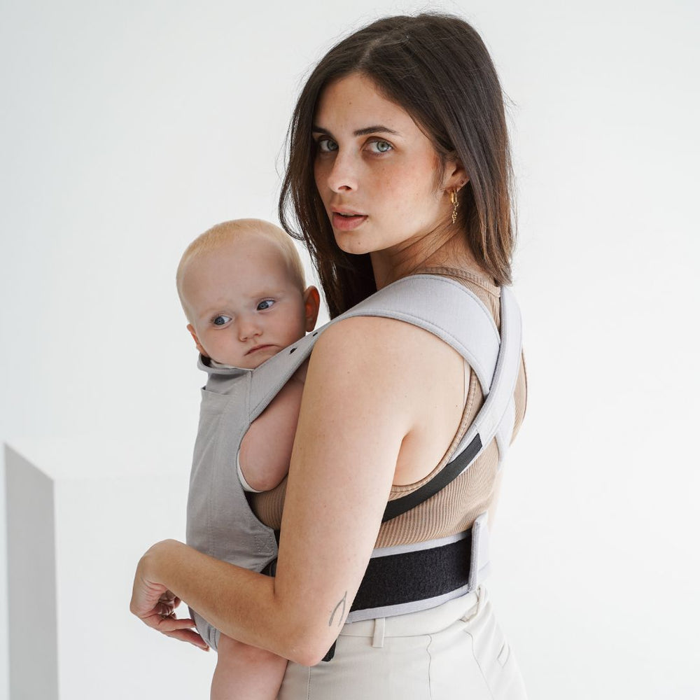 Porté-bébé Premium Gris Clair ROOKIE