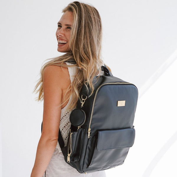 Le sac à langer avec MATELAS À LANGER DE VOYAGE - Noir