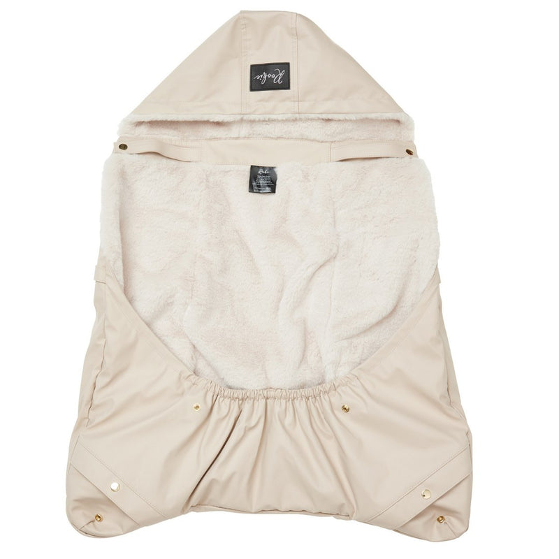 Cape d'hiver pour porte-bébé - Beige